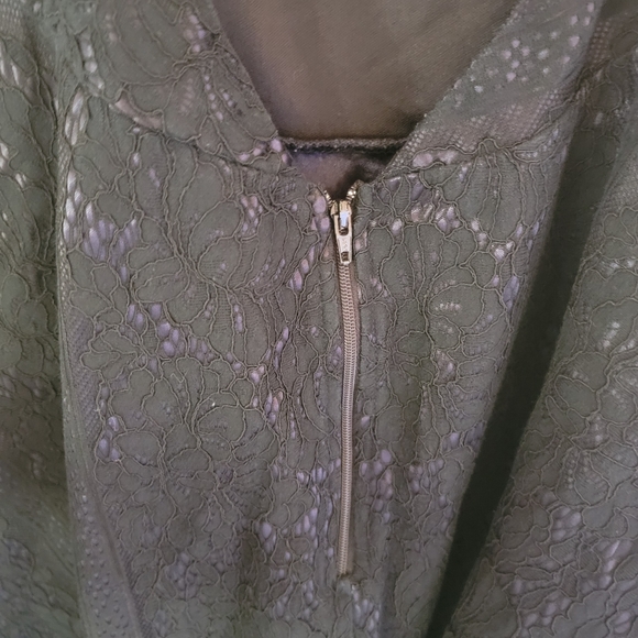 Trac halter top Lace Navy blur Sleeveless Skater Dress 1 XL - Picture 5 of 14